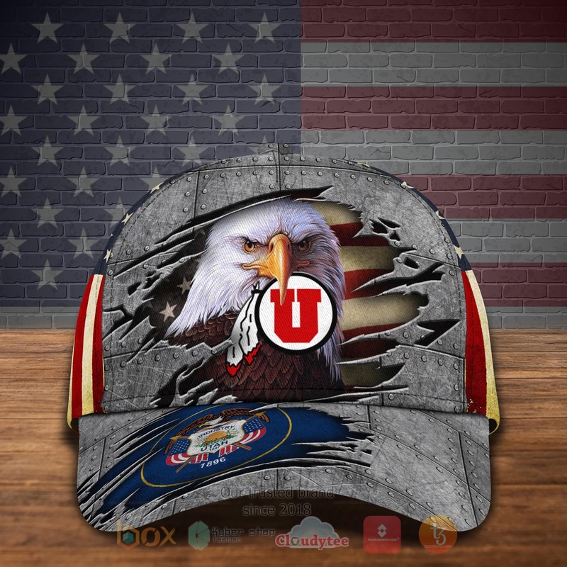 HOT_NCAA_Utah_Utes_Custom_Name_Cap_1