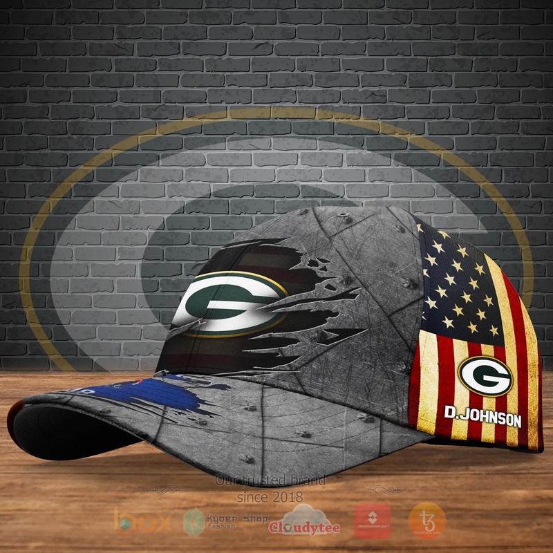 HOT_NFL_Green_Bay_Packers_Custom_Name_Cap_1