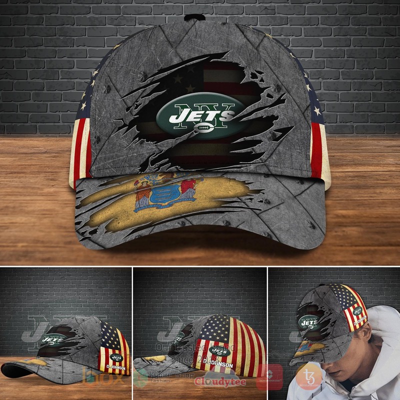 HOT_NFL_New_York_Jets_Custom_Name_Cap
