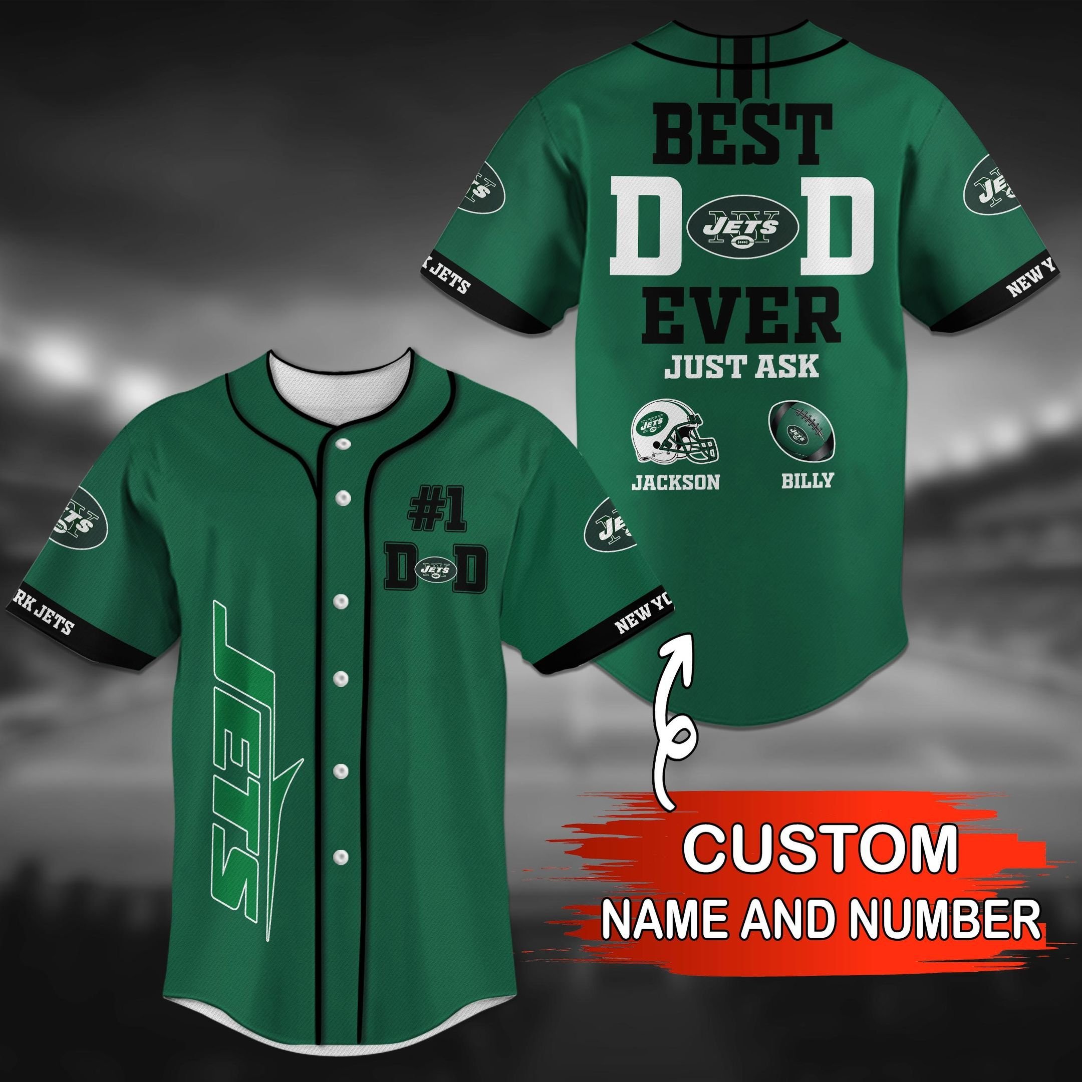 HOT_NFL_New_York_Jets_Personalized_Custom_3D_Baseball_Jersey