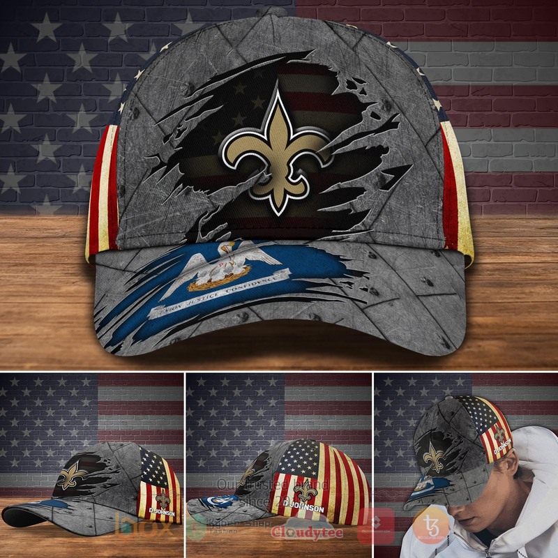 HOT_New_Orleans_Saints_NFL_Custom_Name_Cap