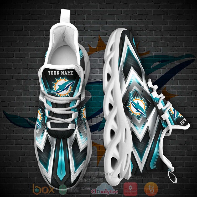 HOT_Personalized_Miami_Dolphins_NFL_Clunky_Sneakers_Shoes_1