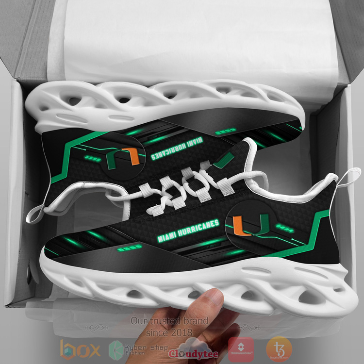 HOT_Personalized_NCAA_Miami_Hurricanes_Clunky_Sneakers_Shoes