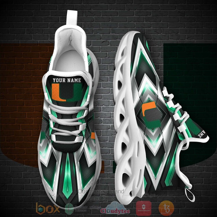 HOT_Personalized_NCAA_Miami_Hurricanes_Football_Team_Clunky_Sneakers_Shoes_1