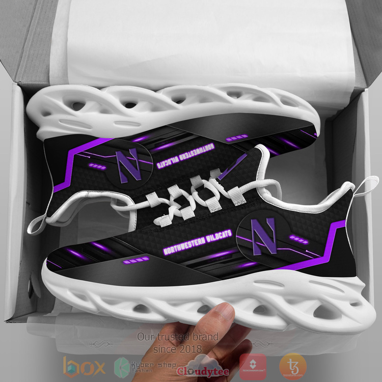 HOT_Personalized_NCAA_Northwestern_Wildcats_Clunky_Sneakers_Shoes
