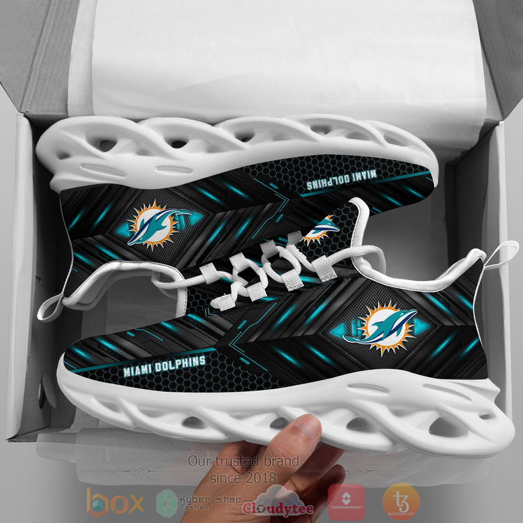 HOT_Personalized_National_Football_League_Miami_Dolphins_Clunky_Sneakers_Shoes