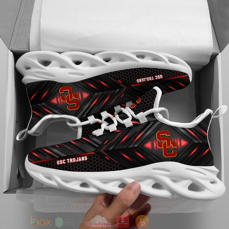 HOT_Personalized_USC_Trojans_NCAA_Clunky_Sneakers_Shoes
