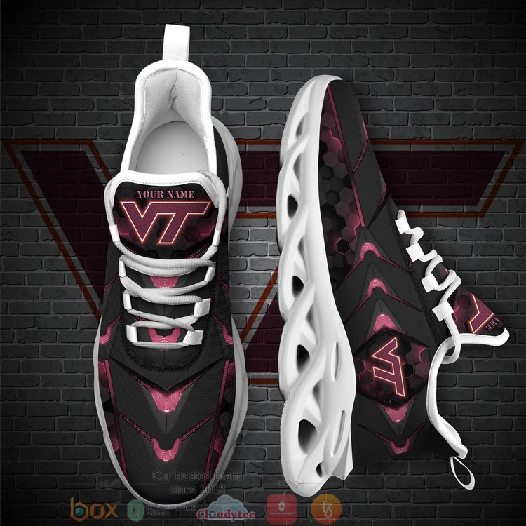 HOT_Personalized_Virginia_Tech_Hokies_Basketball_Team_Clunky_Sneakers_Shoes_1