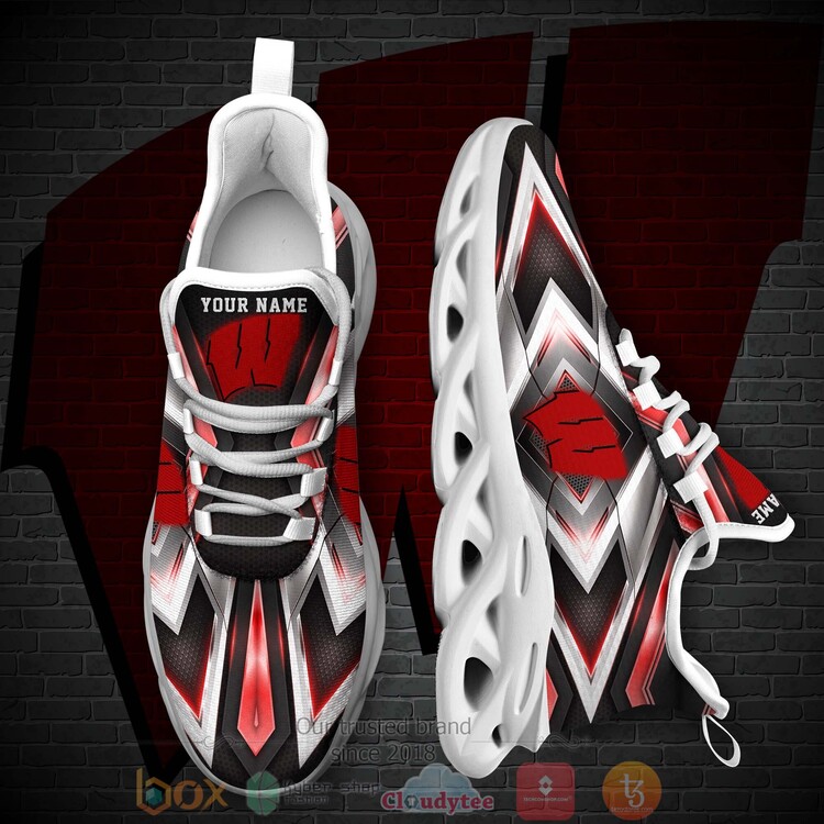 HOT_Personalized_Wisconsin_Badgers_NFL_Clunky_Sneakers_Shoes_1