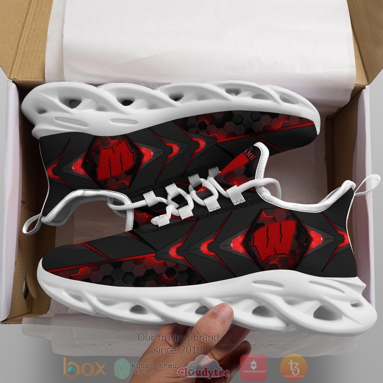 HOT_Personalized_Wisconsin_Badgers_National_Football_League_Clunky_Sneakers_Shoes