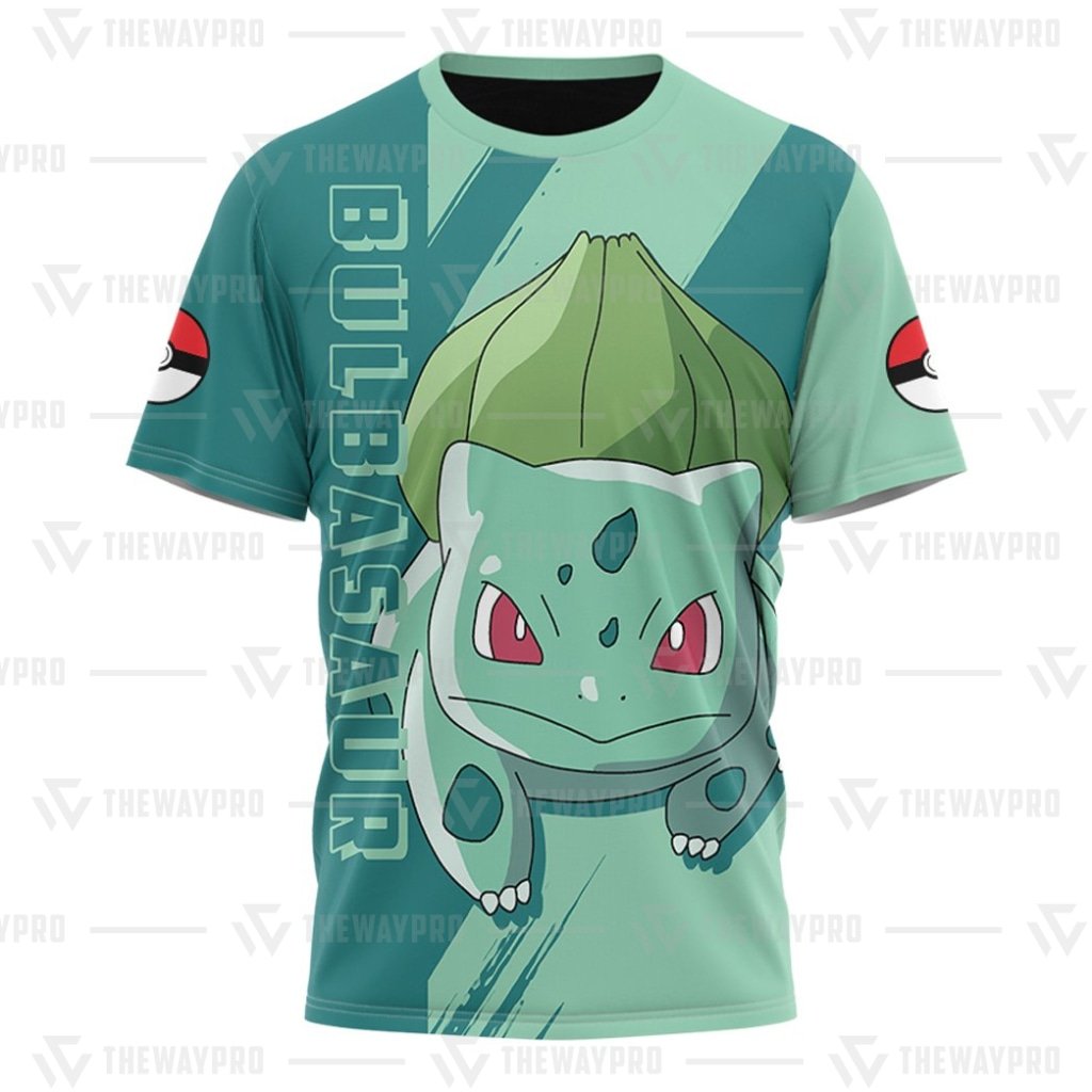 HOT_Pokemon_Anime_Bulbasaur_T-Shirt