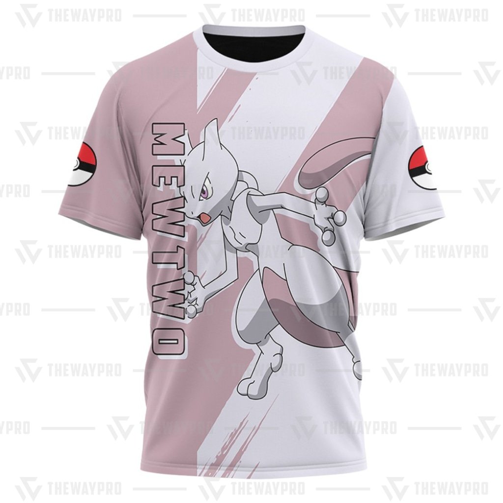 HOT_Pokemon_Anime_Mewtwo_T-Shirt