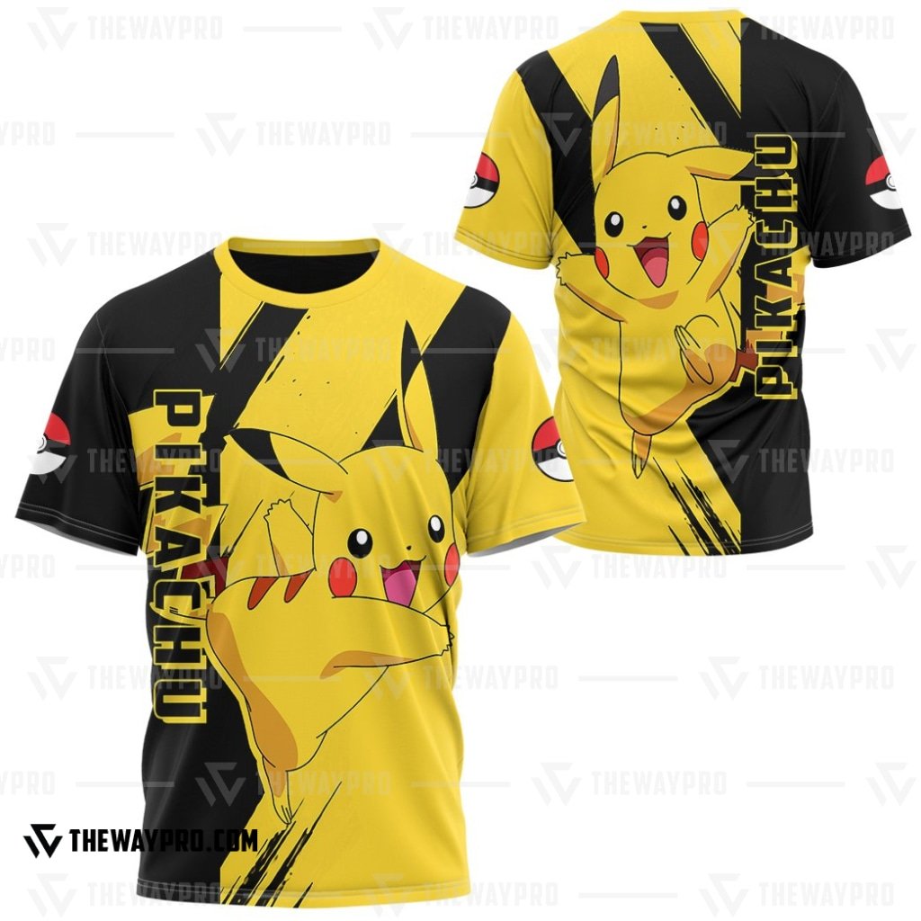 HOT_Pokemon_Anime_Pikachu_T-Shirt_1