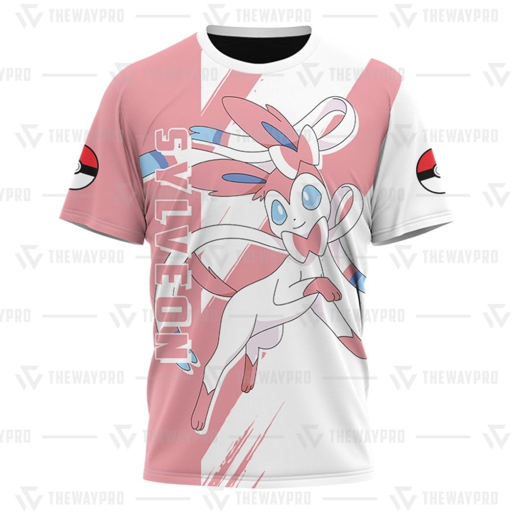 HOT_Pokemon_Anime_Sylveon_T-Shirt