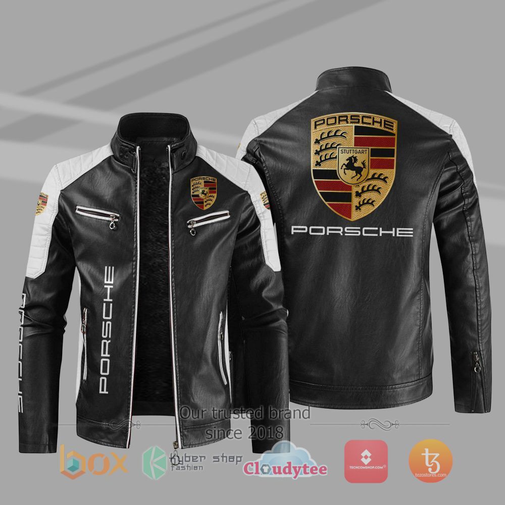 HOT_Porsche_Car_Motor_Block_Leather_Jacket