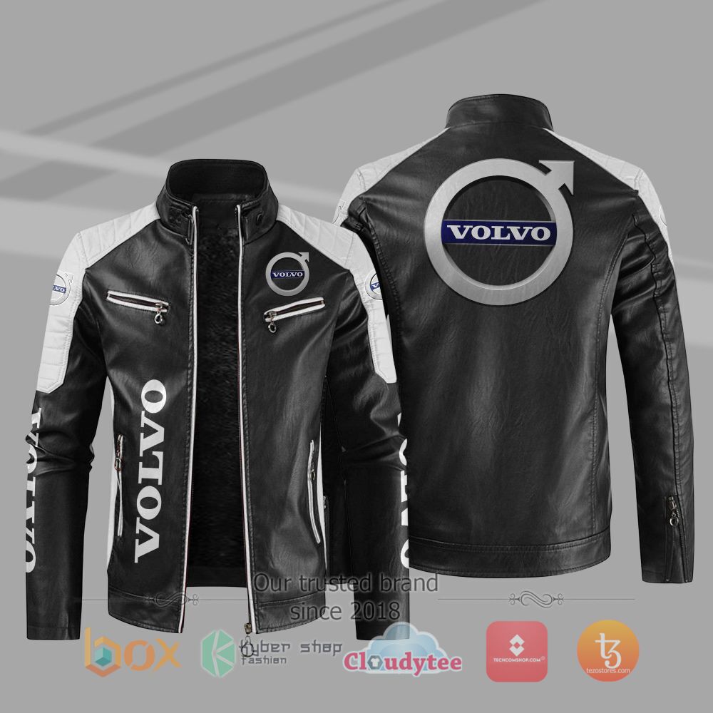 HOT_Volvo_Car_Motor_Block_Leather_Jacket