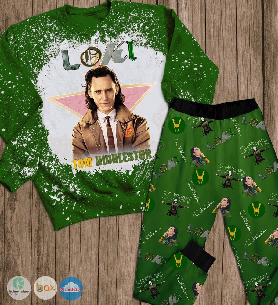 Loki_Tom_Hiddleston_Say_my_name_long_sleeves_Pajamas_Set