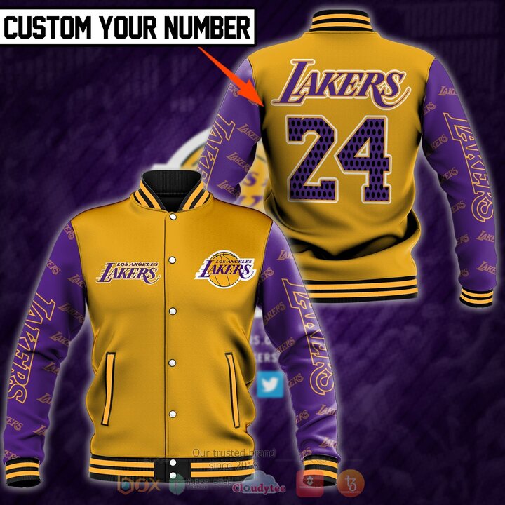 Los_Angeles_Lakers_Personalized_Baseball_Jacket