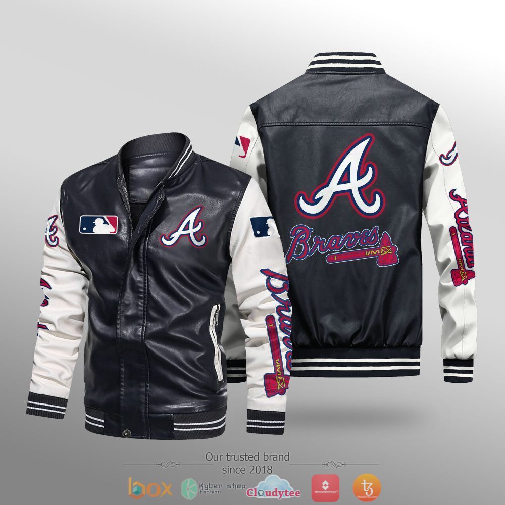 MLB_Atlanta_Braves_Leather_bomber_jacket