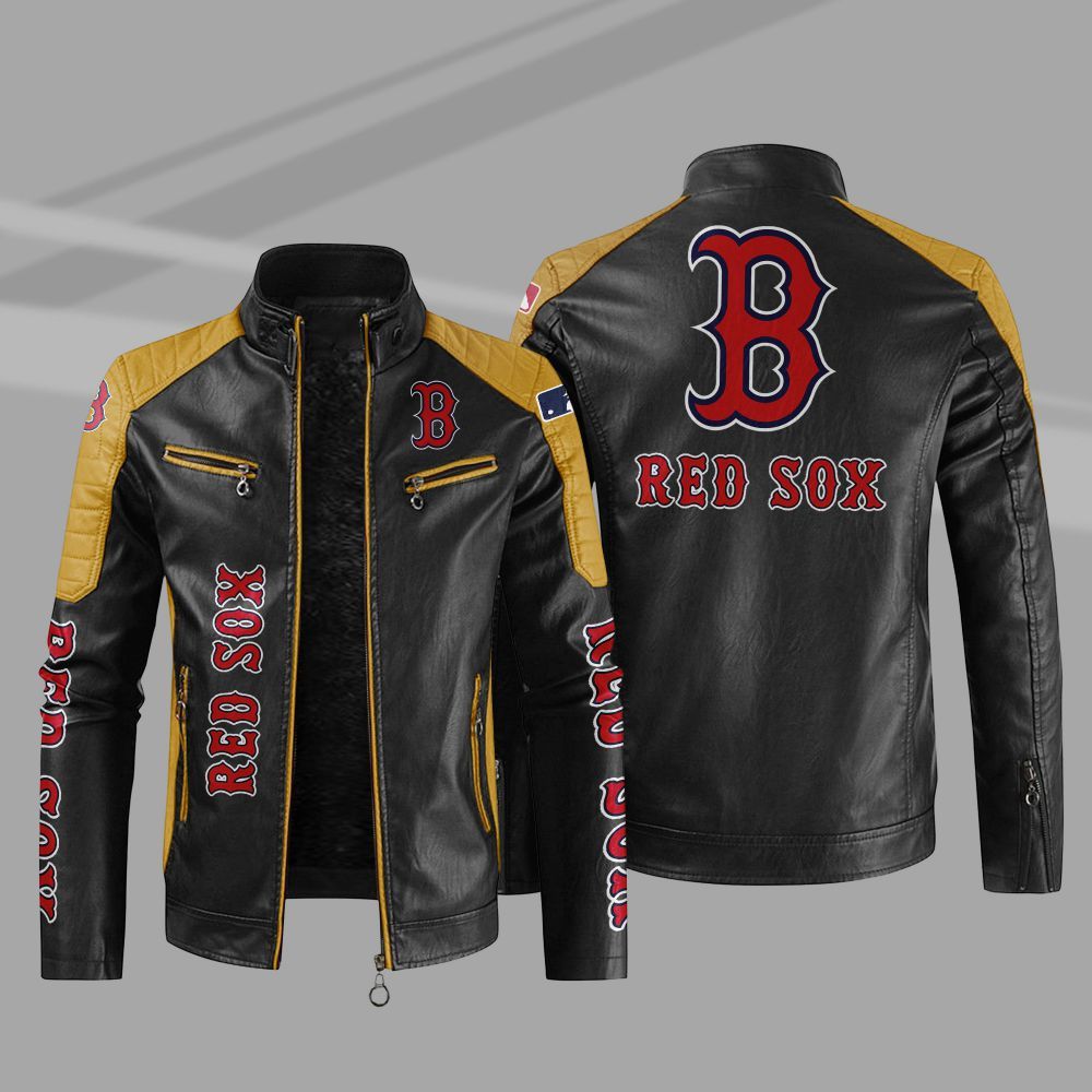 MLB_Boston_Red_Sox_Block_Leather_Jacket_1