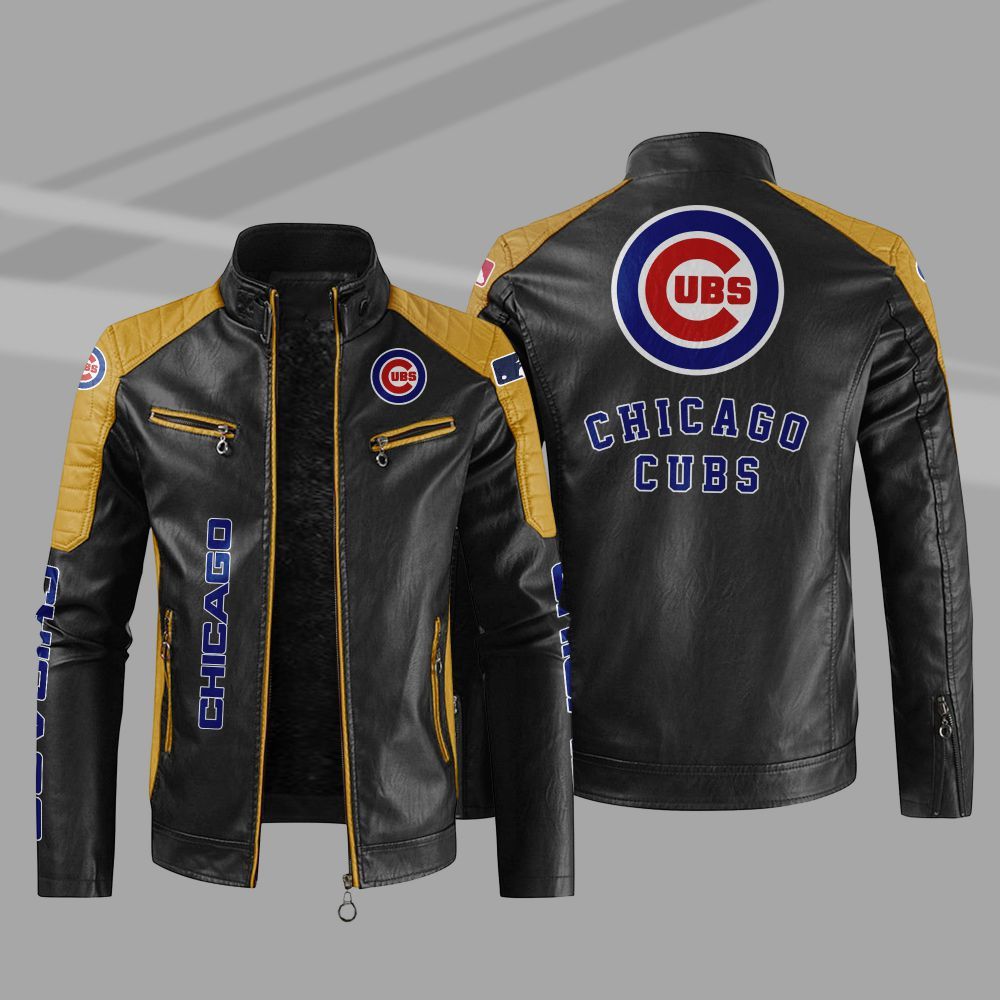 MLB_Chicago_Cubs_Block_Leather_Jacket_1