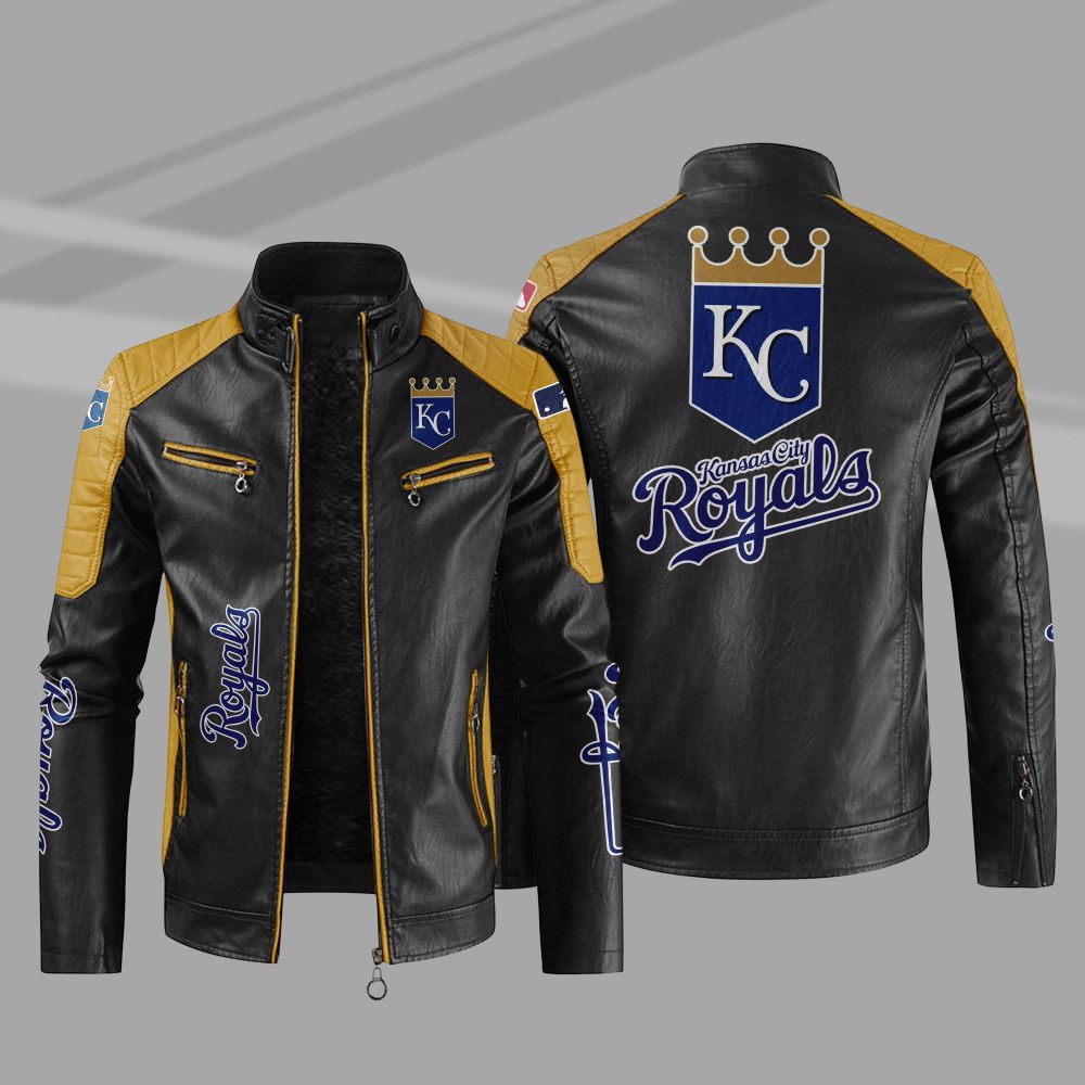 MLB_Kansas_City_Royals_Block_Leather_Jacket_1
