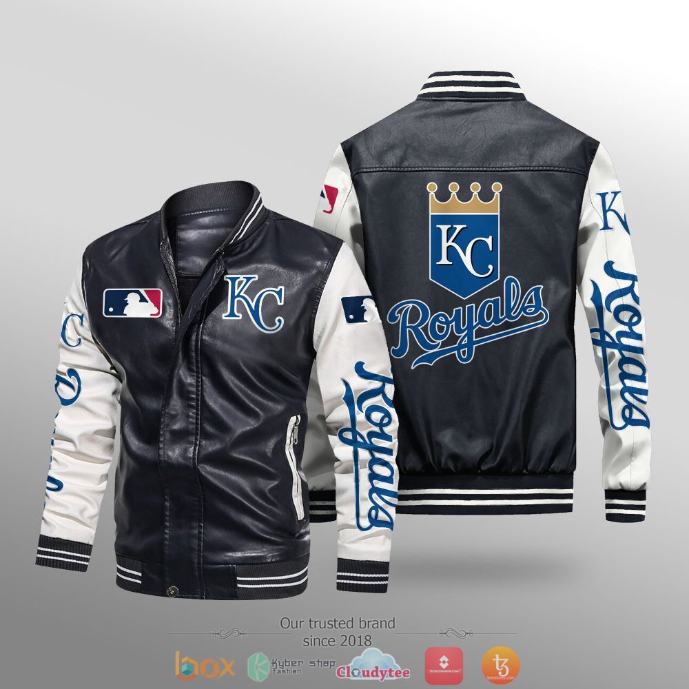 MLB_Kansas_City_Royals_Leather_bomber_jacket
