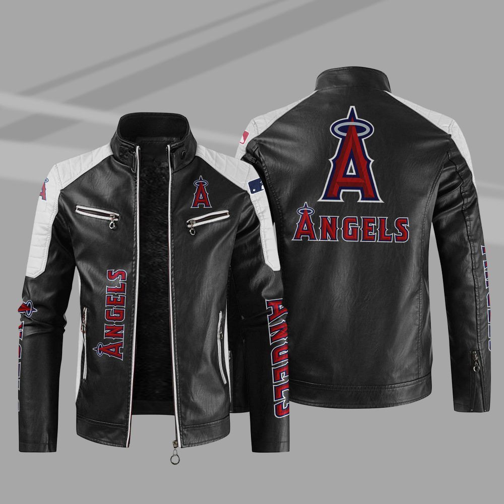 MLB_Los_Angeles_Angels_Block_Leather_Jacket