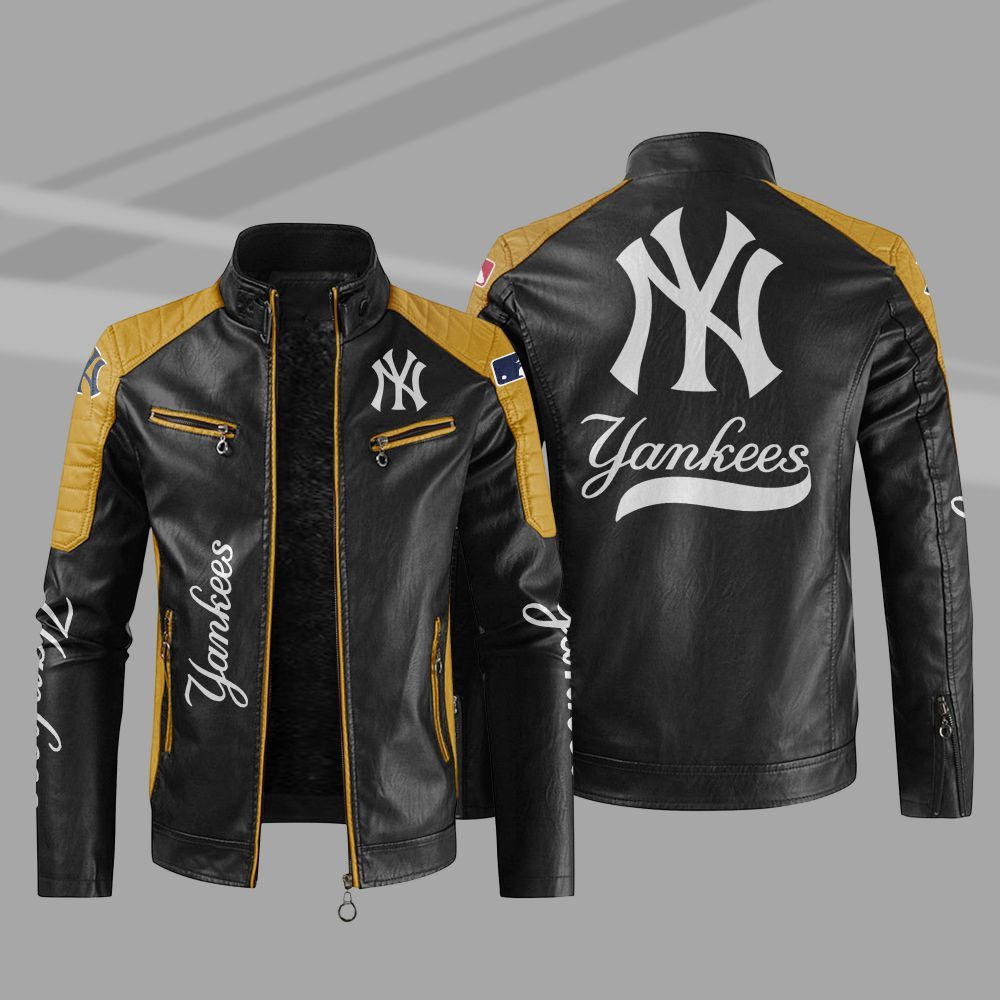 MLB_New_York_Yankees_Block_Leather_Jacket_1