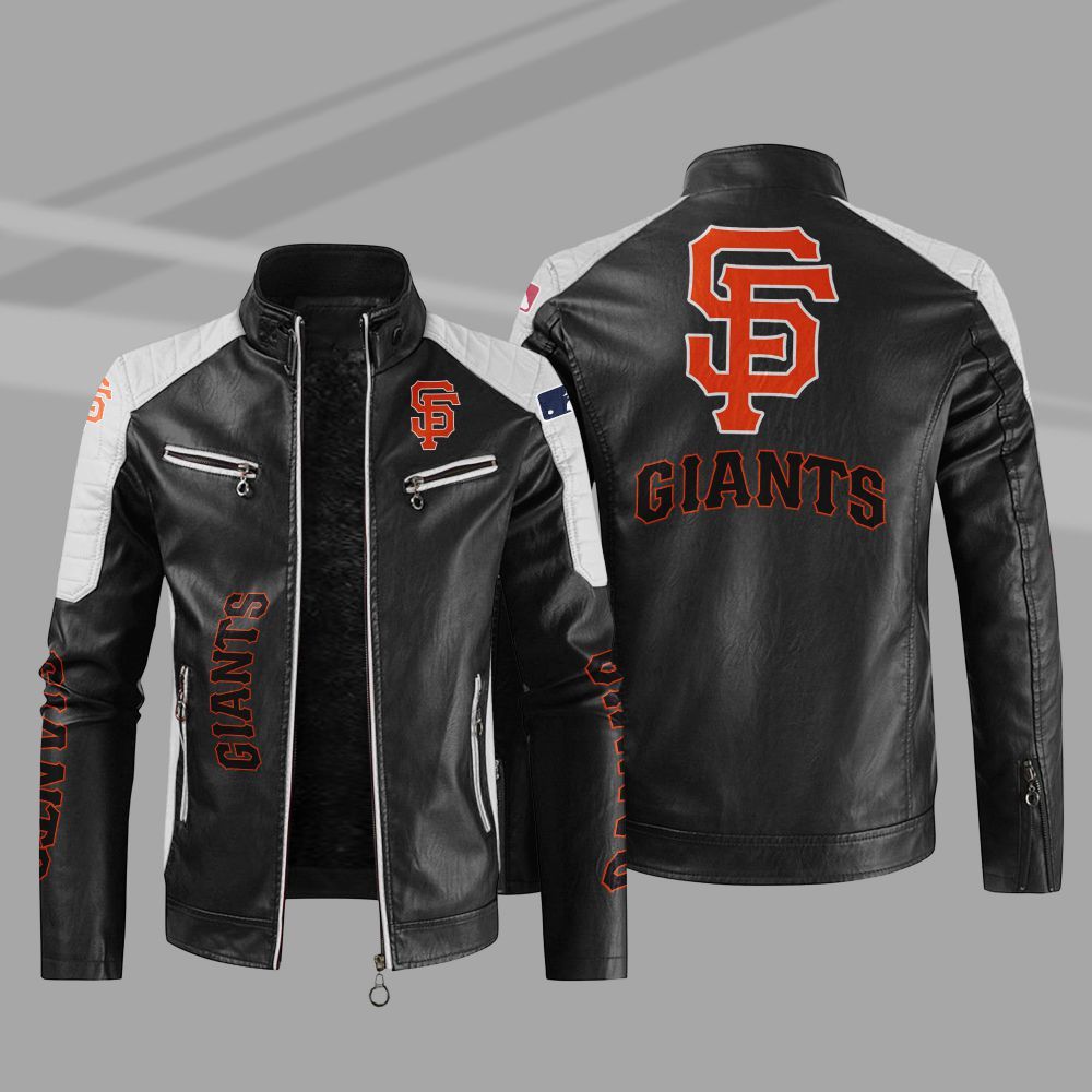 MLB_San_Francisco_Giants_Block_Leather_Jacket