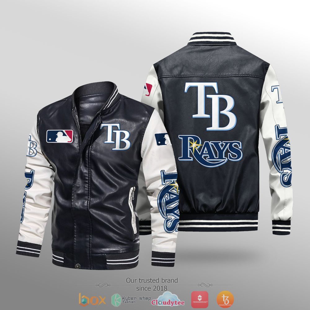 MLB_Tampa_Bay_Rays_Leather_bomber_jacket