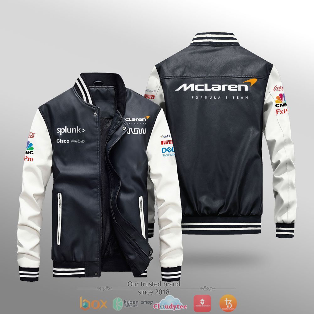 McLaren_Formula_team_Leather_bomber_jacket