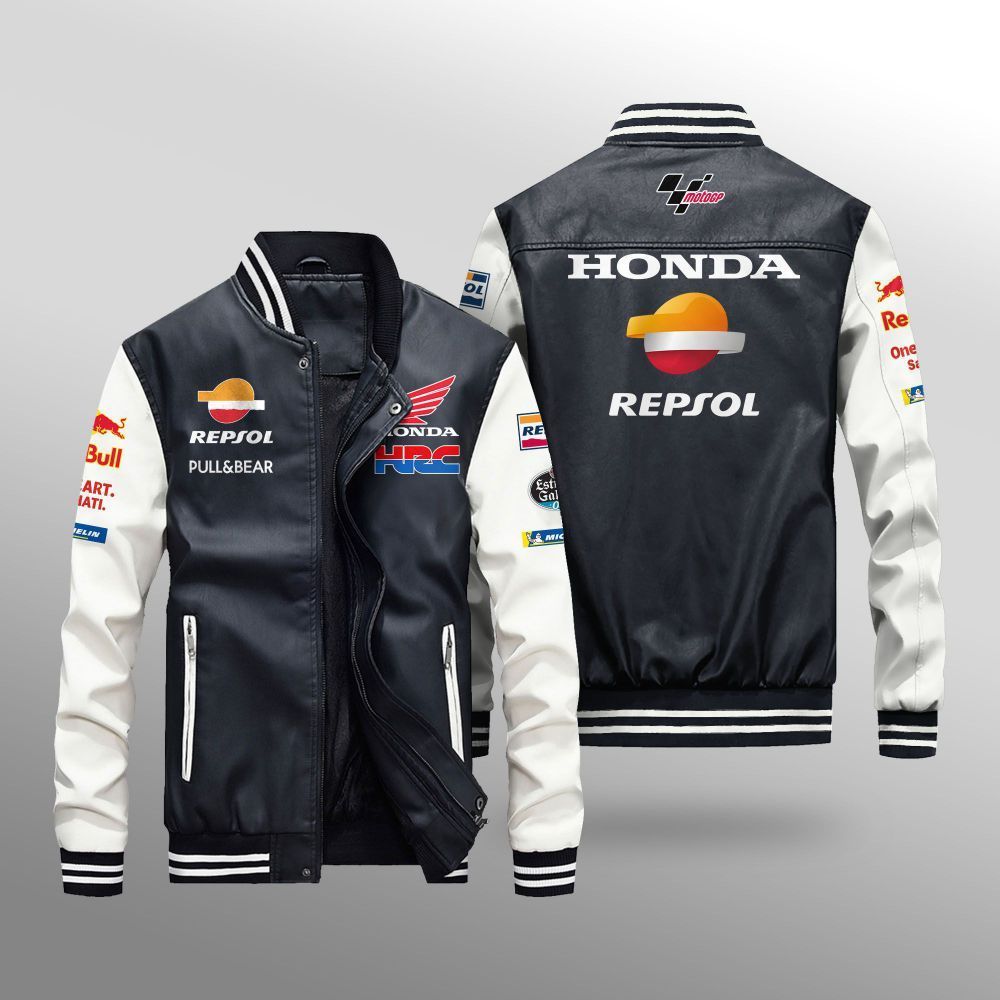 MotoGP_Repsol_Honda_Team_Hrc_Leather_Bomber_Jacket