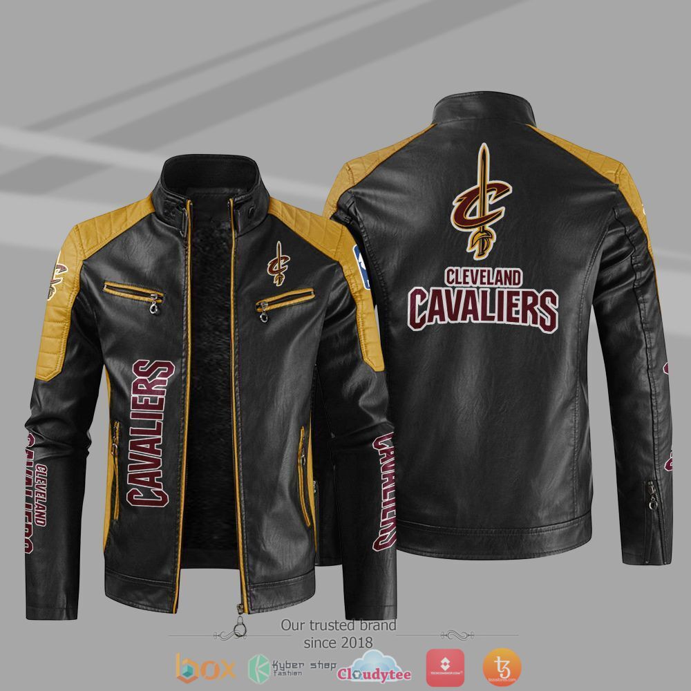 NBA_Cleveland_Cavaliers_Block_leather_jacket_1