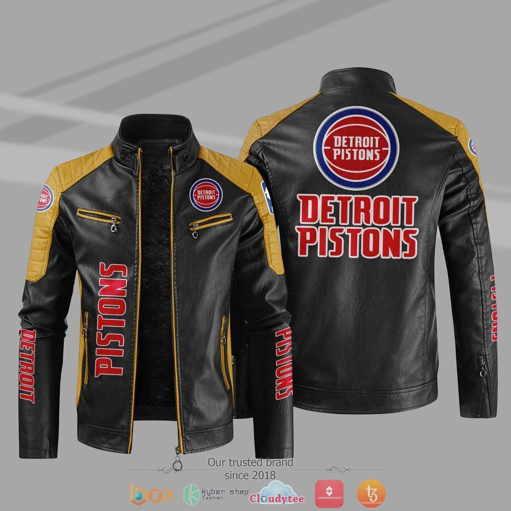 NBA_Detroit_Pistons_Block_leather_jacket_1