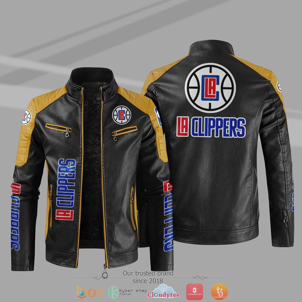 NBA_Los_Angeles_Clippers_Block_leather_jacket_1