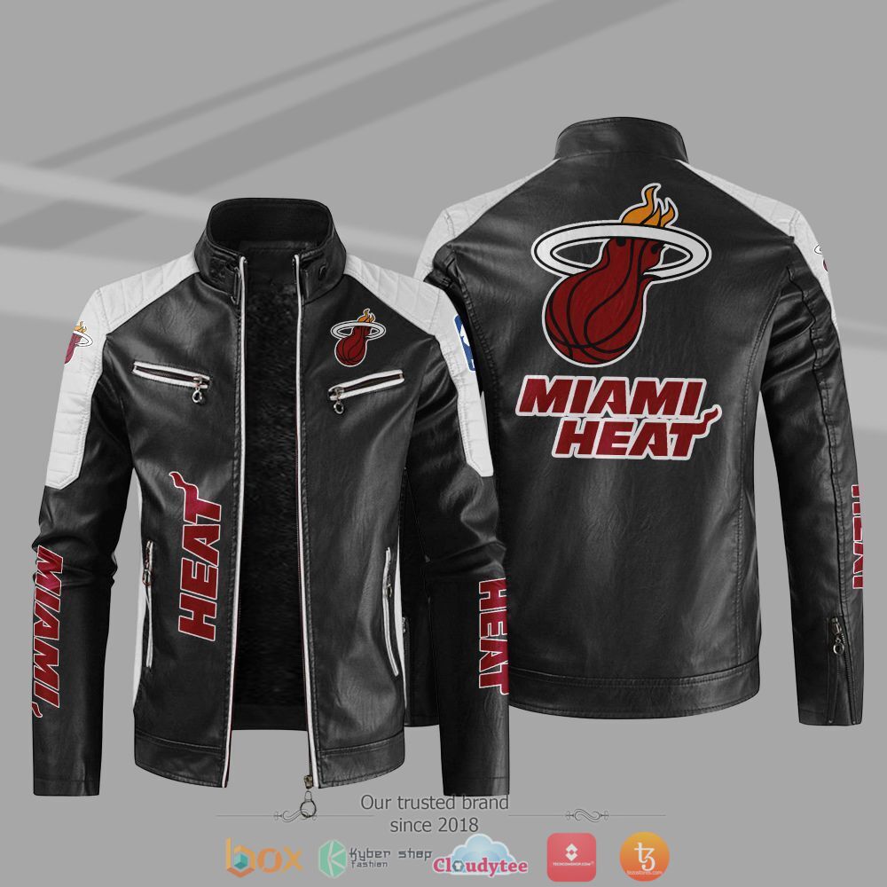 NBA_Miami_Heat_Block_leather_jacket