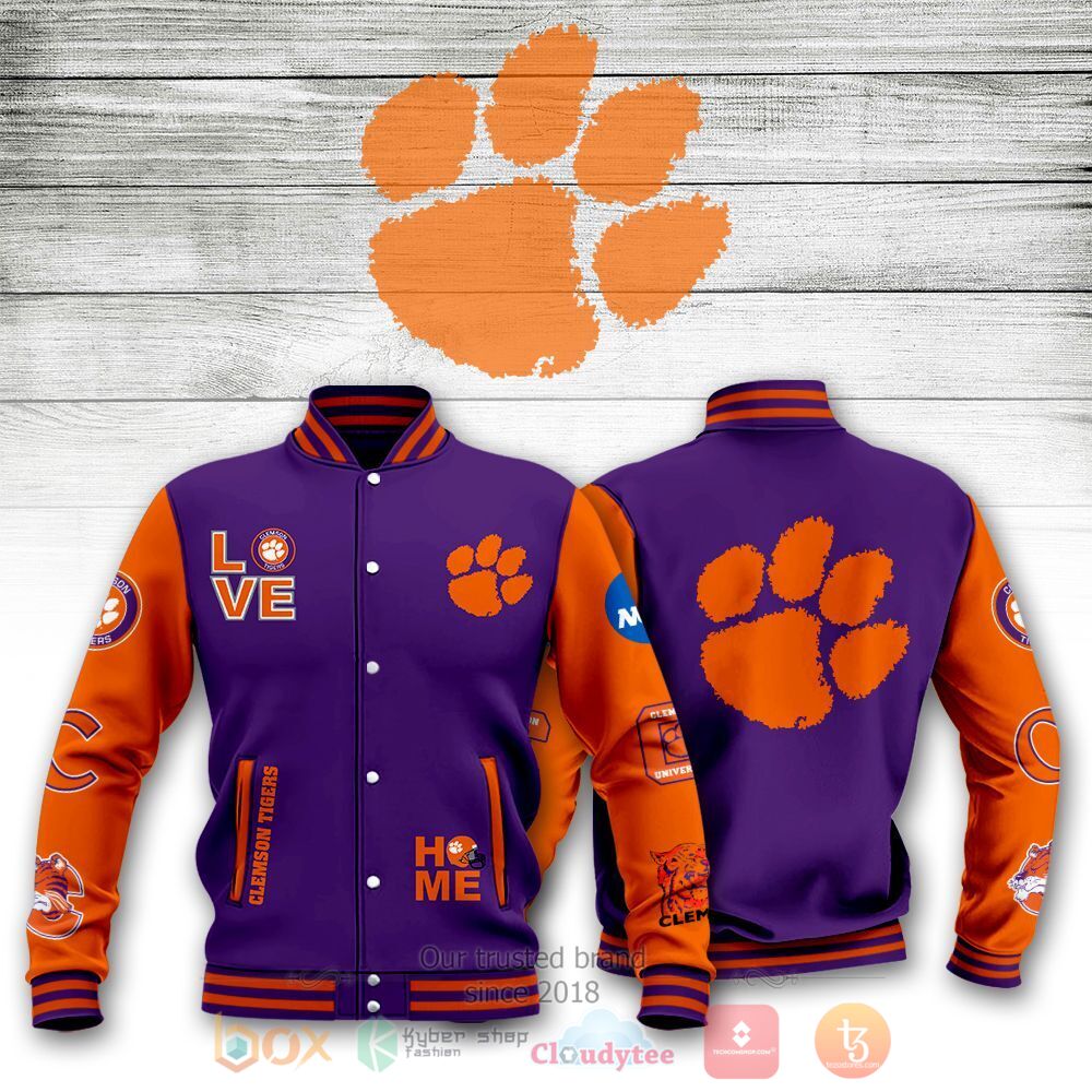 NCAA_Clemson_Tigers_Orange_Basketball_Jacket