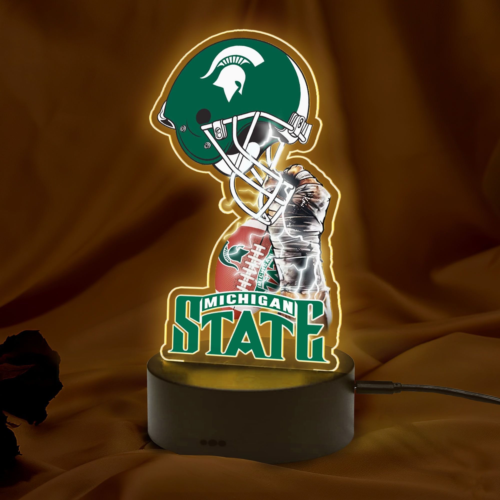 NCAA_Michigan_State_Spartans_Led_Lamp_1