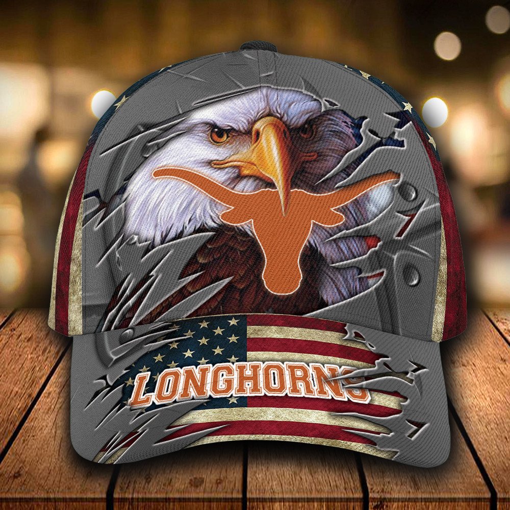 NCAA_Texas_Longhorns_3D_Personalized_Custom_Eagle_Cap