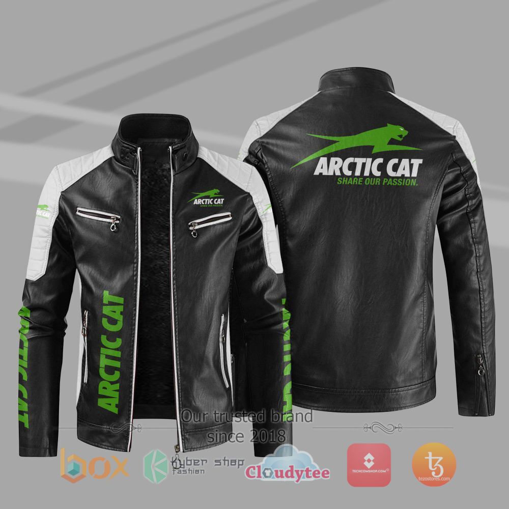 NEW_Arctic_Cat_Car_Motor_Block_Leather_Jacket