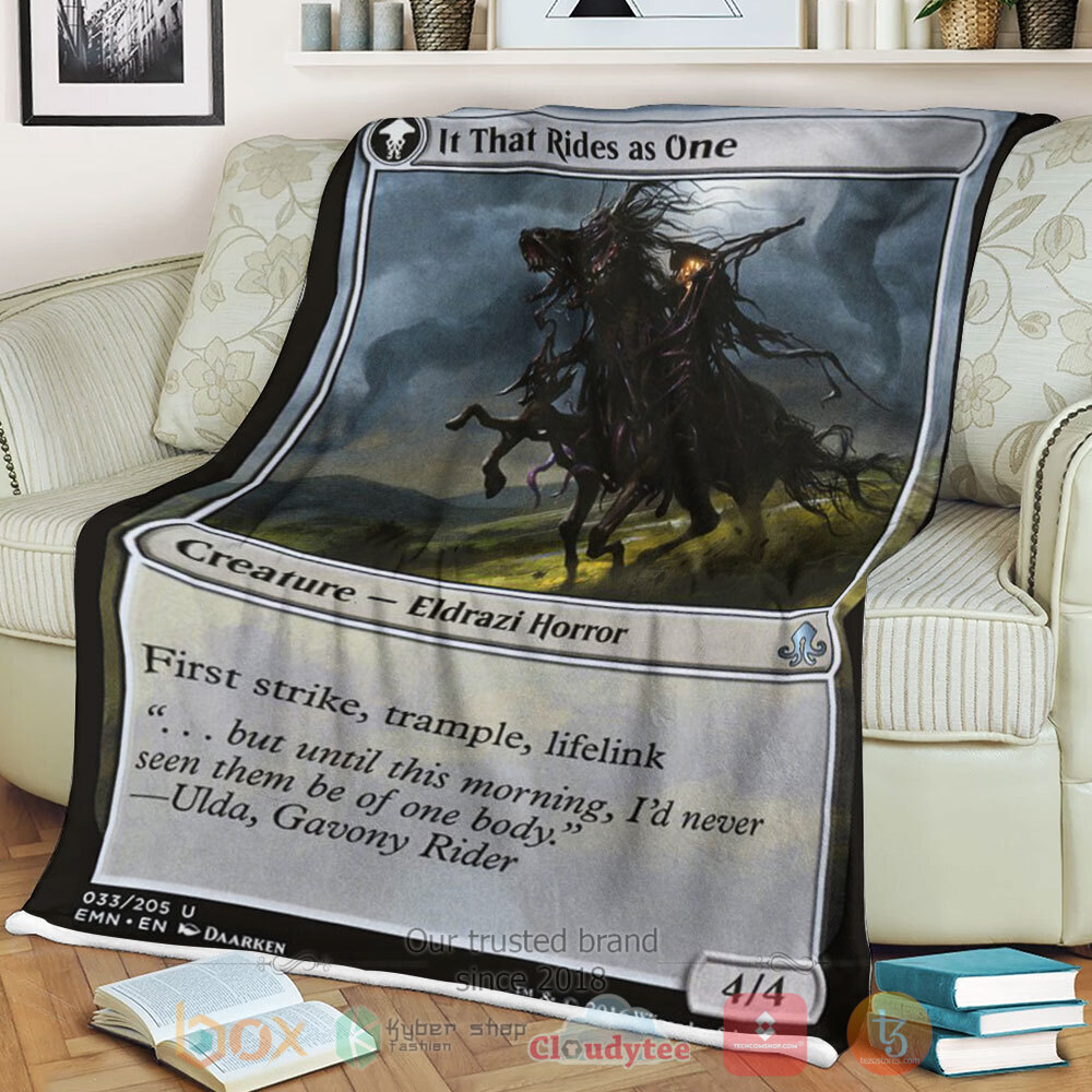 NEW_Magic_The_Gathering_Emn_33_It_That_Rides_As_One_Fleece_Blanket