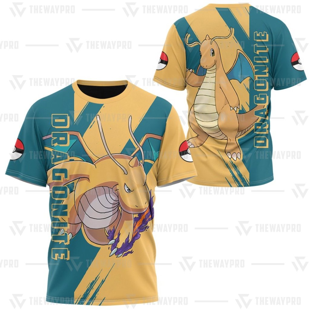 NEW_Pokemon_Anime_Dragonite_T-Shirt_1