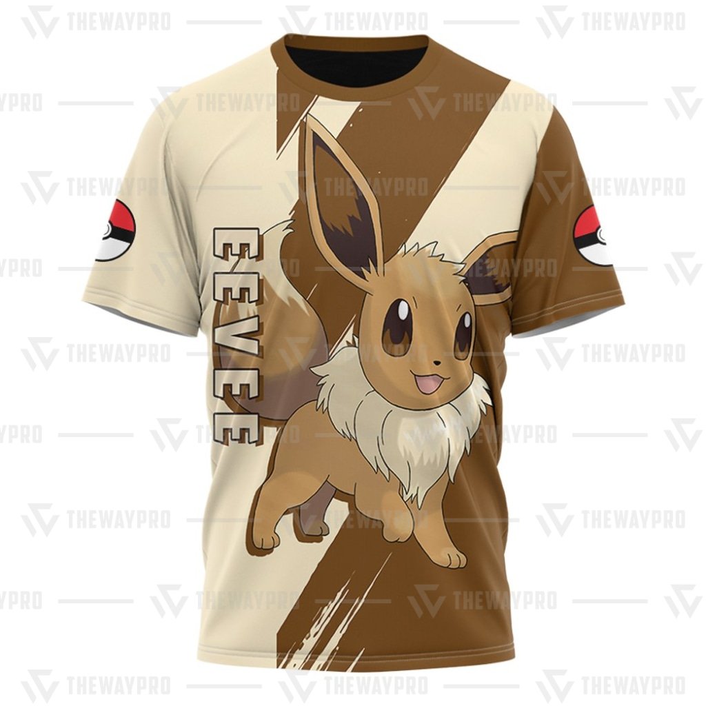 NEW_Pokemon_Anime_Eevee_T-Shirt