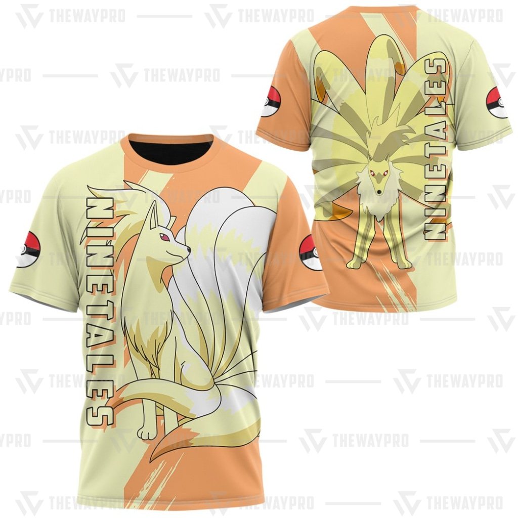 NEW_Pokemon_Anime_Ninetales_T-Shirt_1