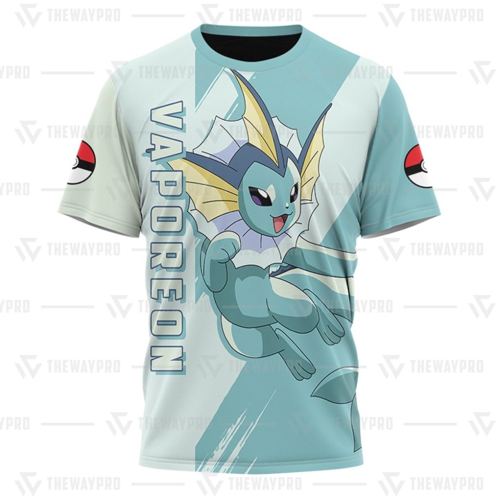NEW_Pokemon_Anime_Vaporeon_T-Shirt