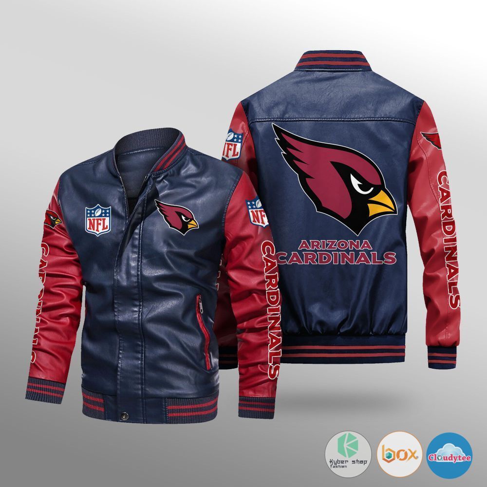 NFL_Arizona_Cardinals_Bomber_Leather_Jacket_1