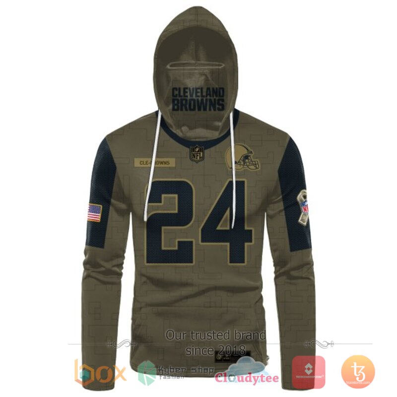 NFL_Chubb_24_Cleveland_Browns_3d_hoodie_mask_1