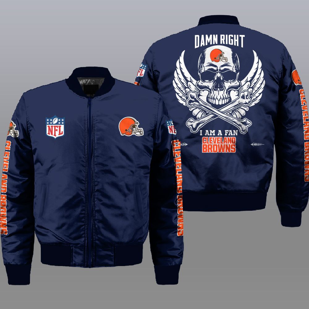 NFL_Cleveland_Browns_Wings_Skull_3d_Bomber_Jacket_1