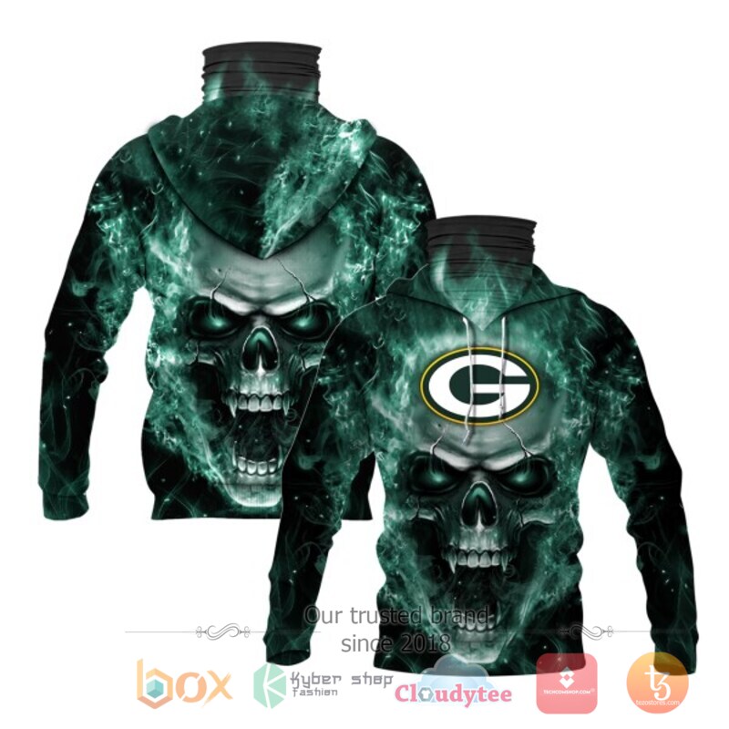 NFL_Green_Bay_Packers_Flameskull_3d_hoodie_mask